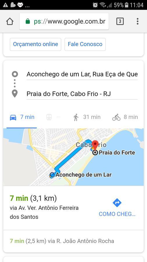 קאבו פריו Aconchego De Um Lar Hospedagem Domiciliar מראה חיצוני תמונה